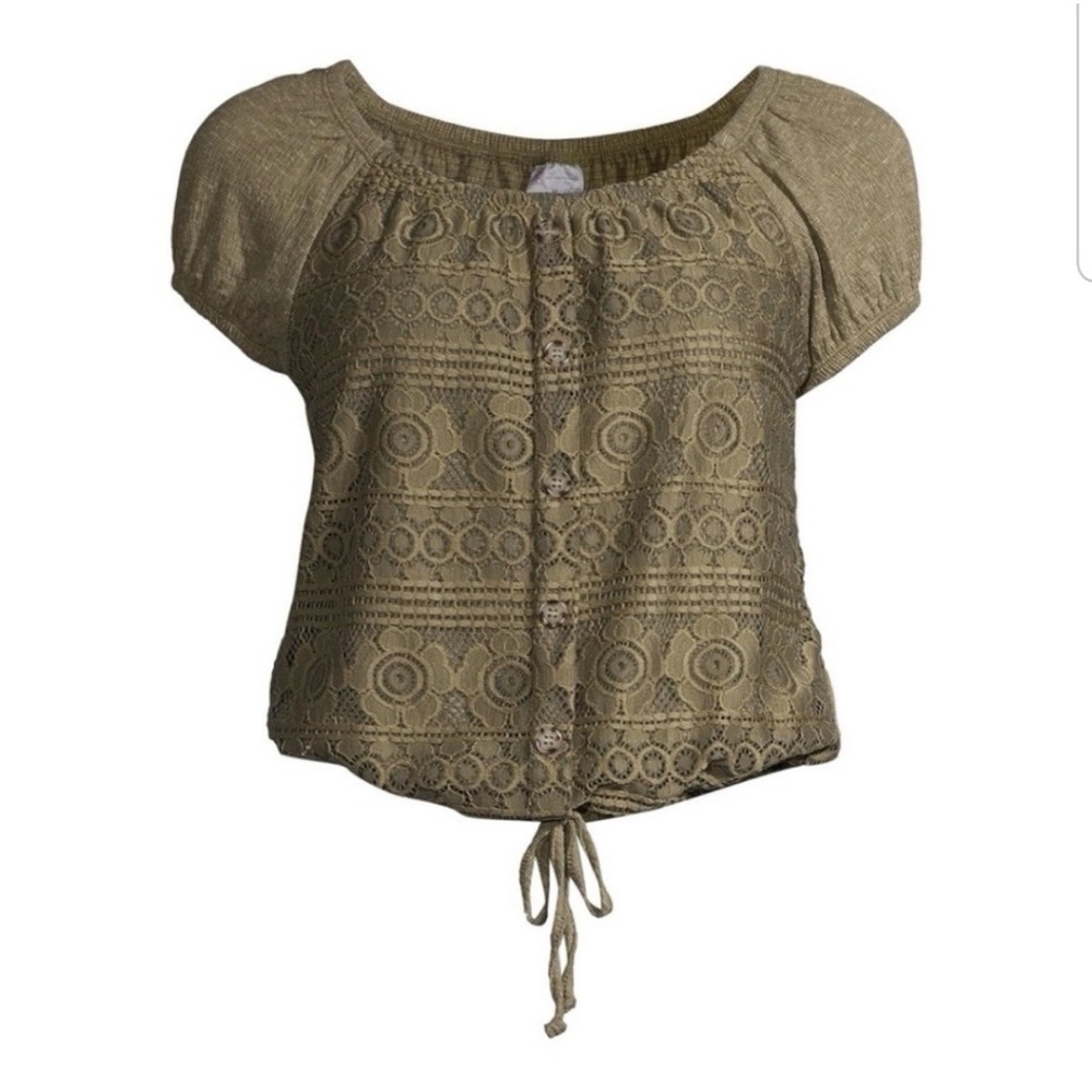NB Green Women's Lace Top - Picture 4 of 7